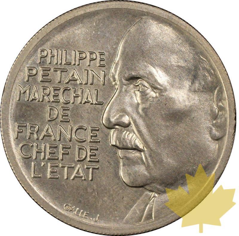 FRANCE-1941-Etat Français-Essai de 10 Francs Pétain-PCGS SP63 - 20220930135004_10FRPETAIN1941-ESSAI1.jpg