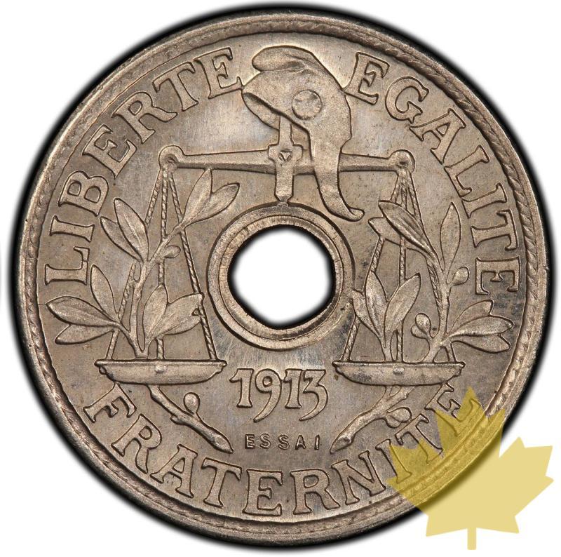 FRANCE-1913-Essai de 25 centimes par Becker-PCGS SP66 - 20221012161115_essai1913.jpg