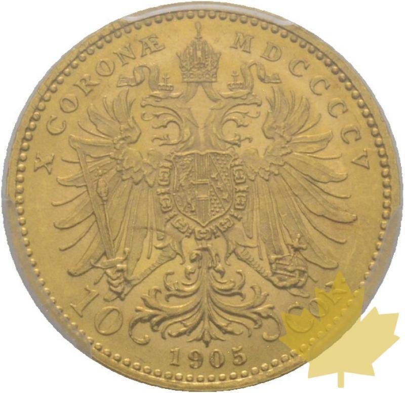 AUTRICHE-1905-10 CORONA-FRANCOIS JOSEPH Ier-PCGS MS62 - 20221013143410_41246_r.jpg