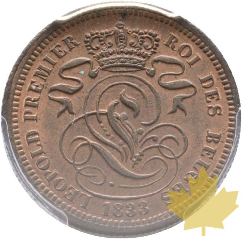 BELGIQUE-1833-2 CENTIMES-LEOPOLD I-PCGS MS64RB - 20221013144954_41250_a.jpg