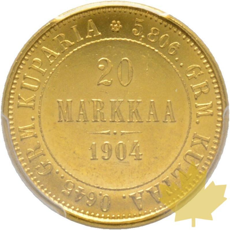 FINLANDE-1904-L-20 MARKKAA-NICOLAS II-MS63 - 20221108110356_41279_a.jpg