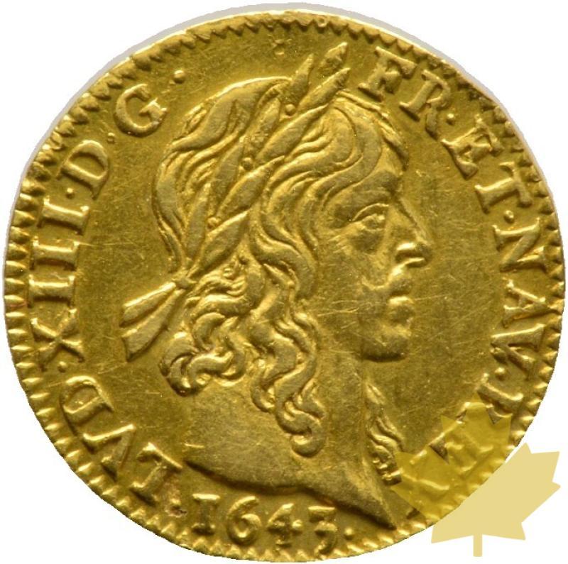 FRANCE-1643-1/2LOUIS D'OR-LOUIS XIII-TTB - 20221115110703_41306_a.jpg
