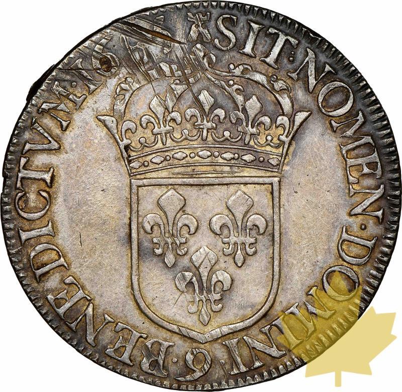 FRANCE-1685-ECU A LA CRAVATE-LUIGI XIV-NGC AU 53 - 20221128163636_ECU1685RENNES-2.jpg