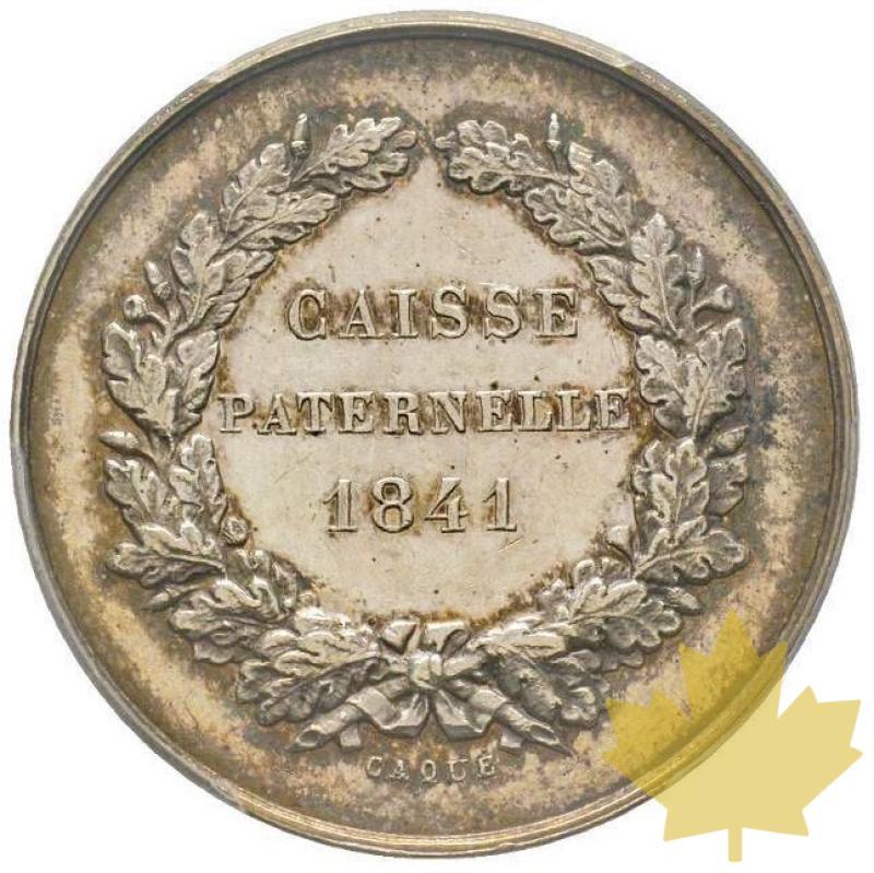 FRANCE-1841-GETTONE-CAISSE PATERNELLE-PCGS AU58 - 20221220113743_JETON1841.jpeg