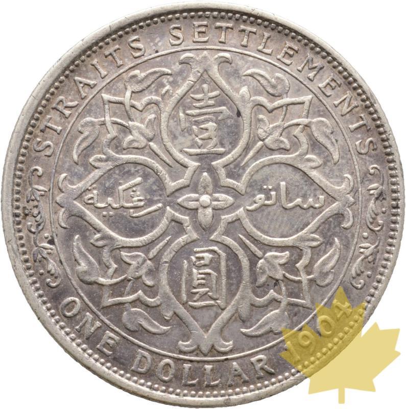 ETABLISSEMENTS DES DETROITS-1904B-1 DOLLAR-EDWARD VII-TB-TTB - 20230104104256_1904B-1DOLLAR-EDWARDVII_r.jpg