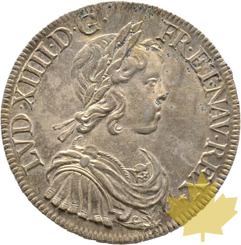 FRANCE-1644A-ECU A LA MECHE COURTE-LOUIS XIV-SUP - 20230105115420_FRANCE-1644A-ECU_a.jpg