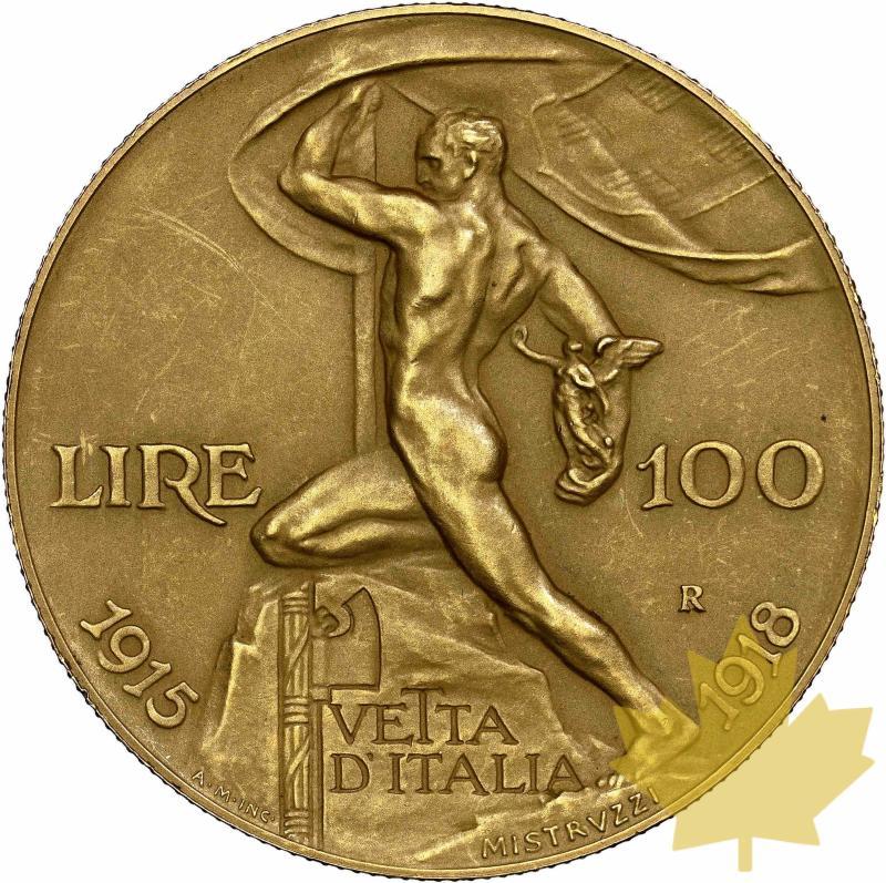 ITALIA-1925-100 LIRE-Vittorio Emanuele III-NGC PROOF 63 MATTE - 20230120113737_100lire1925-proof-2.jpg