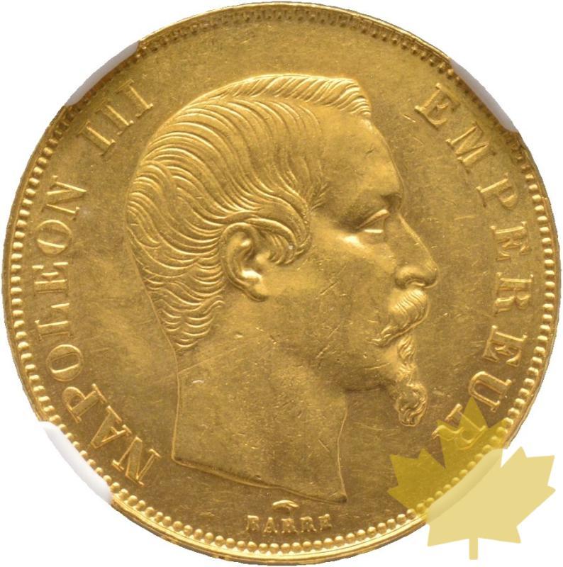 FRANCE-1858A-50 FRANCS-Napoléon III-NGC MS 61 - 20230202144454_1858a-50-francs-napoleon_a.jpg
