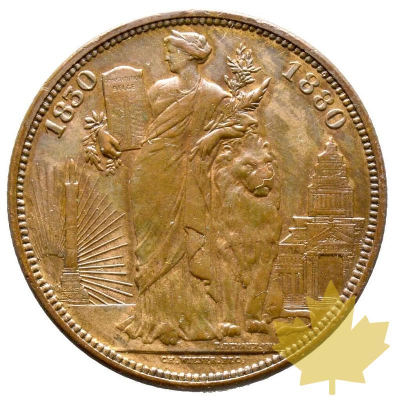 BELGIQUE-1880-5 FRANCS-LEOPOLD II-presque Sup - 20230209102400_5francs1800belgium.jpg