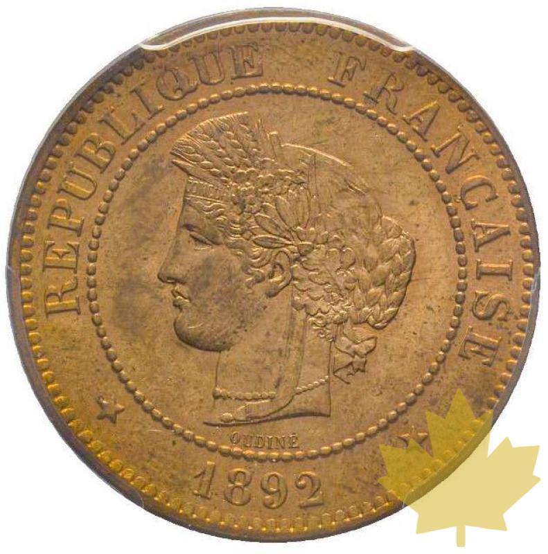 FRANCE-1892A-5 centimes Cérès-PCGS MS64RD - 20230227153137_5CENTIMES18921.jpg