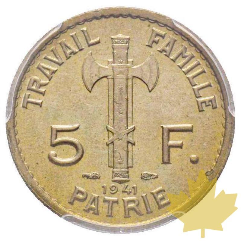 FRANCE-1941-5 FRANCS PETAIN-PCGS MS65 - 20230227155425_petain5francs.jpg