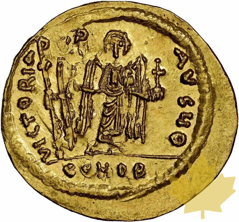 BYZANTINE EMPIRE-602-610-SOLIDUS-PHOCAS-NGC MS 2/5; 4/5 - 20230302145330_phocassolidusNGC-2.jpg