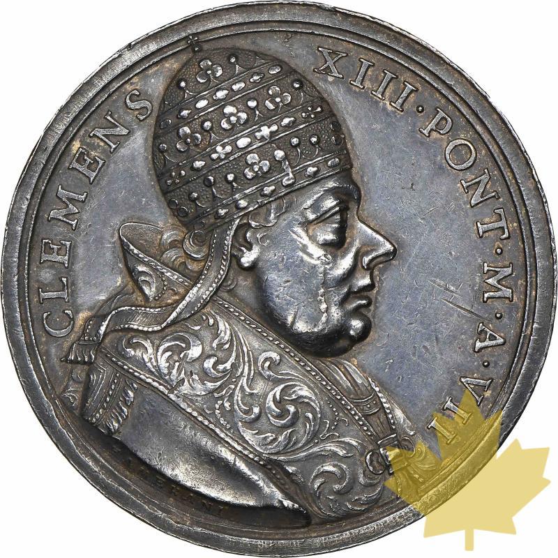VATICAN-1765-Médaille en argent-Clemens XIII-Superbe - 20230303161830_vaticanmedal1765-1.jpg