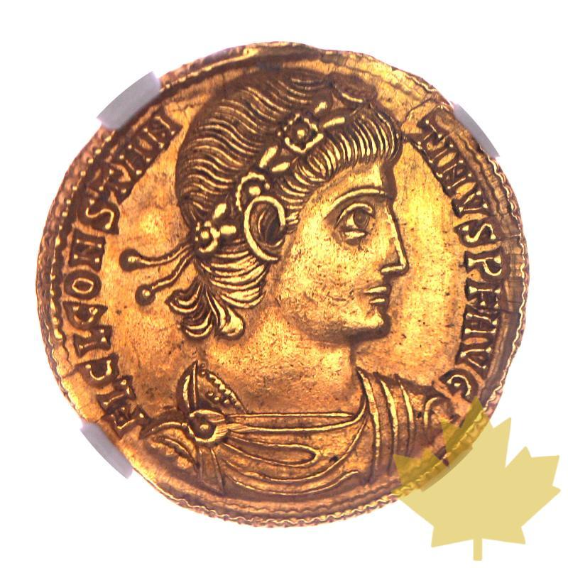 Rome-337-340-SOLIDUS-CONSTANTINE II-NGC Choice AU - 20230308103500_EMPIREROMAIN-337-340-SOLIDUS-a.jpg