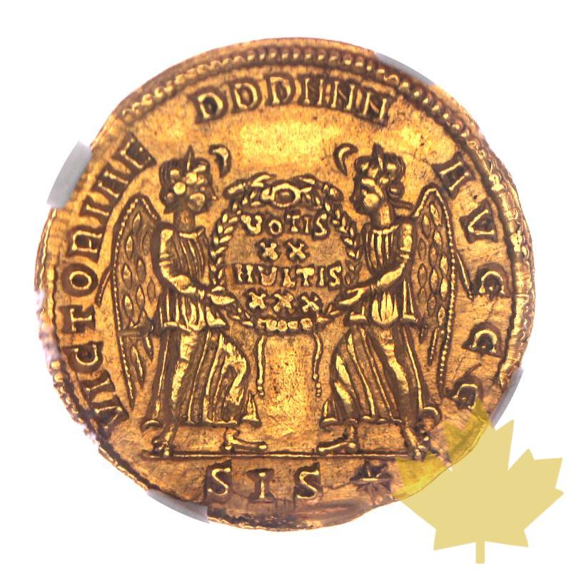 Rome-337-340-SOLIDUS-CONSTANTINE II-NGC Choice AU - 20230308103500_EMPIREROMAIN-337-340-SOLIDUS-r.jpg