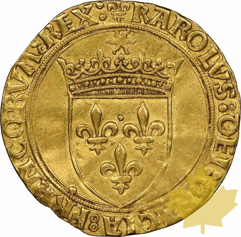 FRANCE-Charles VIII 1483-1498-Ecu or-Paris superbe - 20230309092745_CHARLESVIII-ECUOR--.jpg