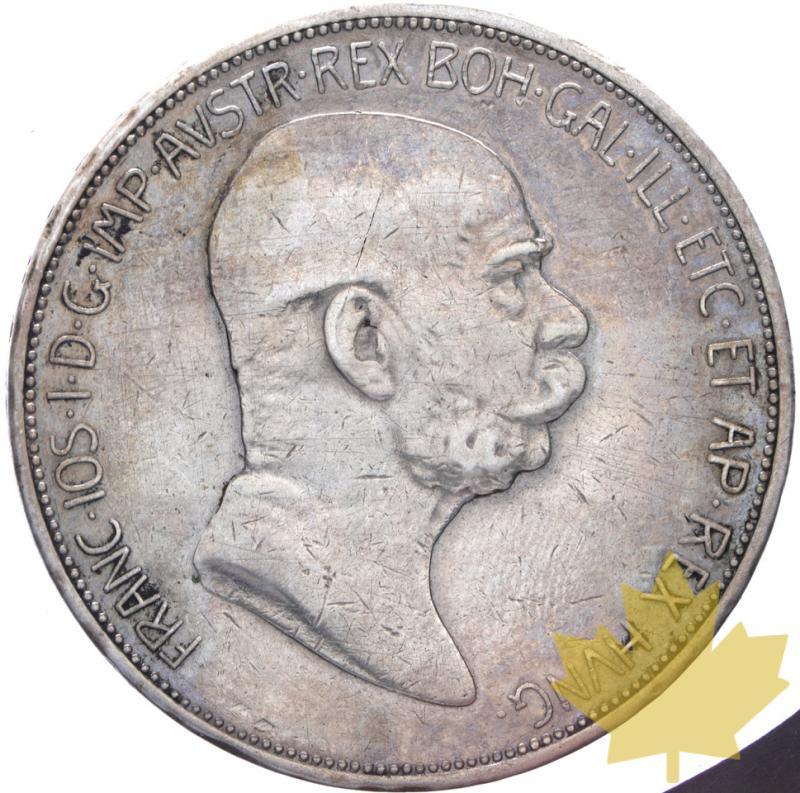 AUTRICHE-1848-5 CORONA-FRANZ-JOSEPH I-TTB - 20230324121130_Autriche-5-corona-a.jpeg