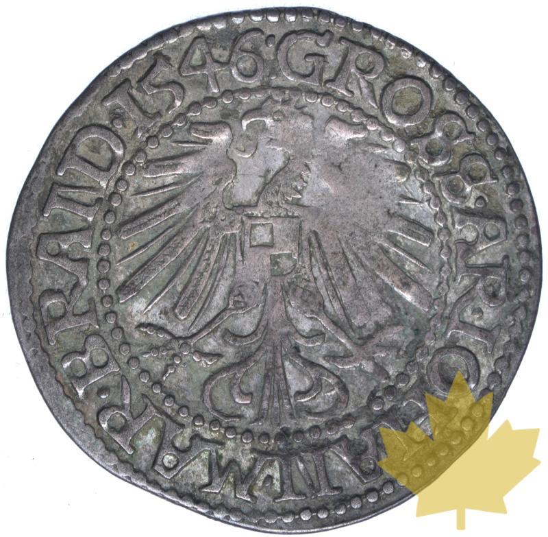 ALLEMAGNE-1546-1 GROS-Johannes 1535-1571-TTB/SUP - 20230324162733_ALLEMAGNE-1-gros-1546-r.jpeg