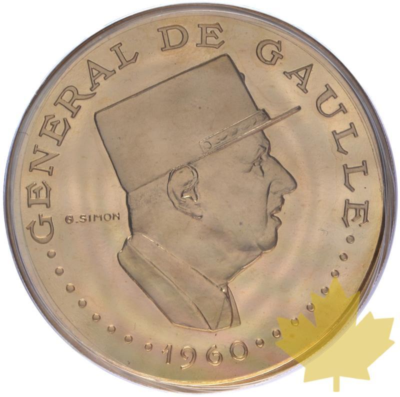 TCHAD-1970-10000 FRANCS-GENERAL DE GAULE-PCGS PR67DCAM - 20230328100617_Chad-1970-10000-a.jpeg