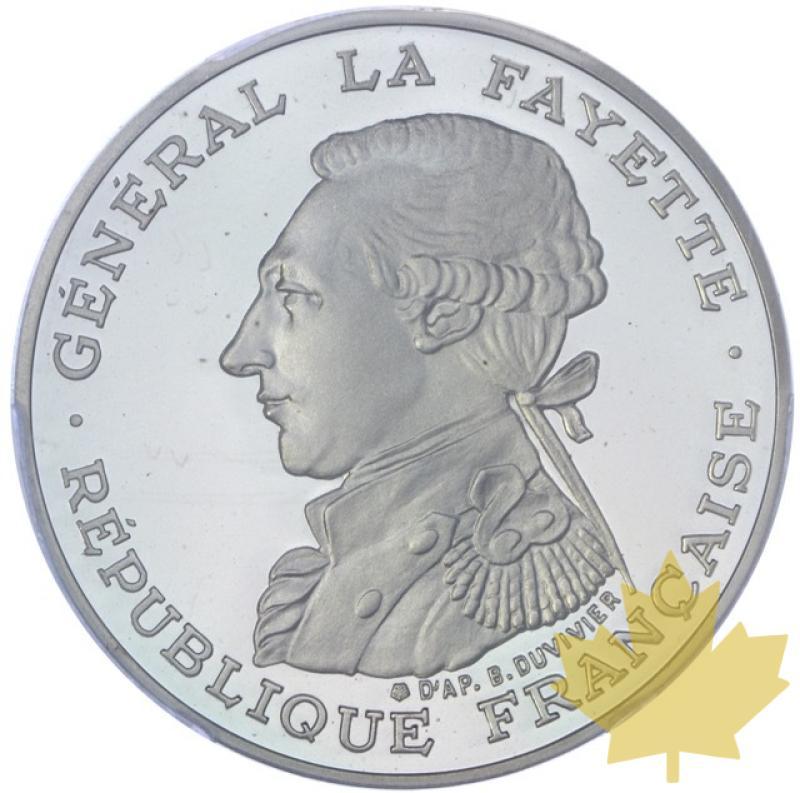 FRANCE-1987-100 FRANCS PIEFORT-LA FAYETTE-PCGS PR69DCAM - 20230328144412_France-100-fr-1987-a1.jpeg