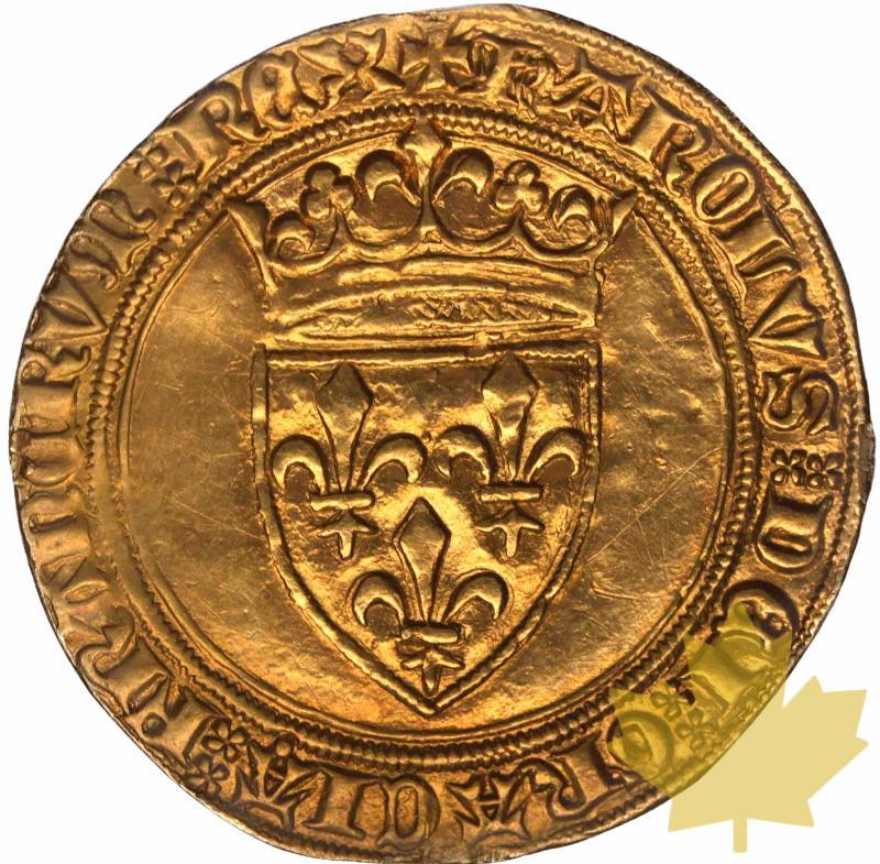 FRANCE-1385-1420-ÉCU D'OR-CHARLES VI LE FOU-TTB-SUP - 20230411143831_FRANCE-ECU-DOR-a.jpeg