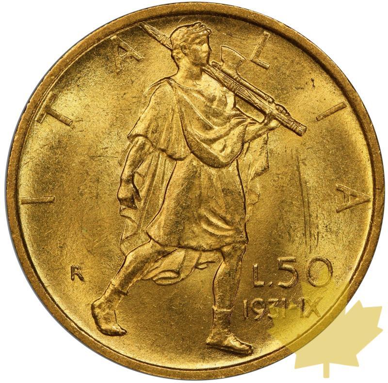 ITALIE-1931-R-50 LIRE-Vittorio Emanuele III-PCGS MS63 - 20230428112731_italie-1931-50-l-r.jpg