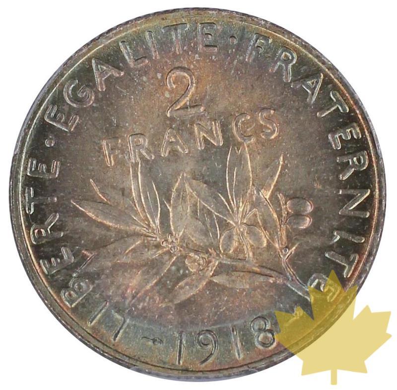 FRANCE-1918-2 FRANCS Semeuse-PCGS MS65+ - 20230428115029_1918-2-fr-r.jpeg