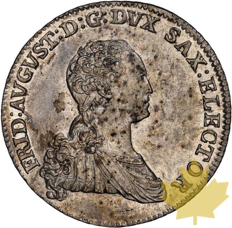 GERMANIA-1768-2/3 THALER-FRIEDRICH AUGUST III-NGC AU58 - 20230428140815_1768-23t-allelagne-a.jpg