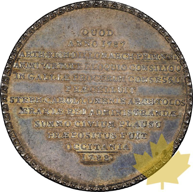 FRANCE-1788-GETTONE-STATI DI LANGUEDOC-NGC AU58-SUP - 20230428143447_1788-jeton-france-r.jpg