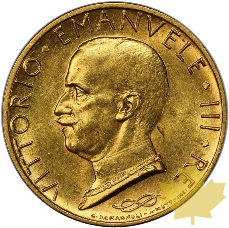 ITALIE-1931-R-100 LIRES-Vittorio Emanuele III-PCGS MS62 - 20230428150037_1931-100-lire-italie-a.jpeg