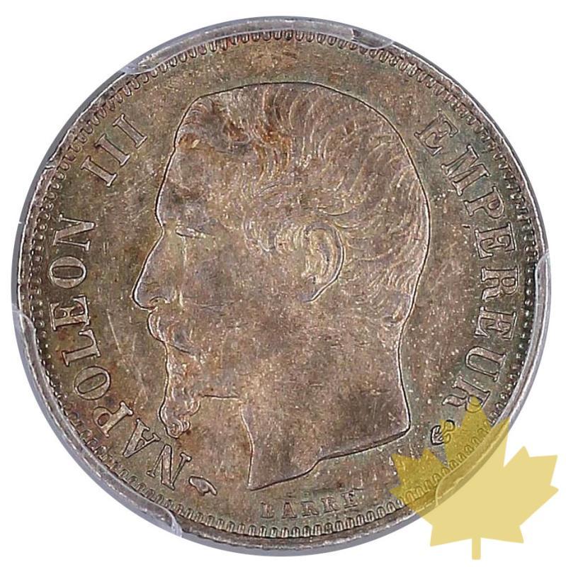 FRANCE-1860-A-1 FRANC-NAPOLEON III-PCGS MS63 - 20230503095906_1860-a-1-francs-a.jpeg