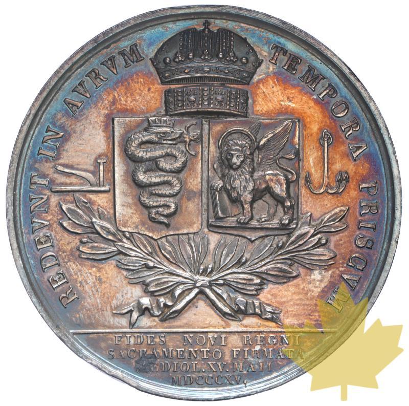 AUTRICHE-1815-MEDAILLE Francesco I Coronation - Superbe  - 20230509144225_autriche-1815-medaille-r.jpg