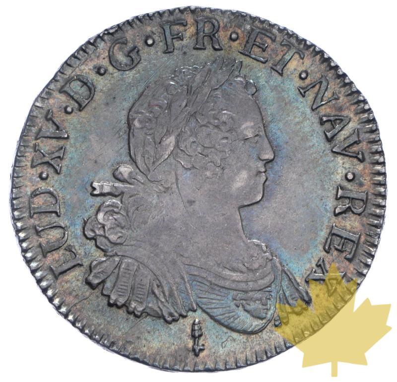 FRANCE-1725P-1/2 écu aux 8 L-LOUIS XV-presque superbe - 20230509145159_1.2-ecu-1725-a.jpg
