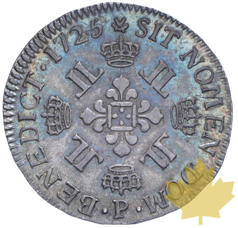 FRANCE-1725P-1/2 écu aux 8 L-LOUIS XV-presque superbe - 20230509145159_1.2-ecu-1725-r.jpg