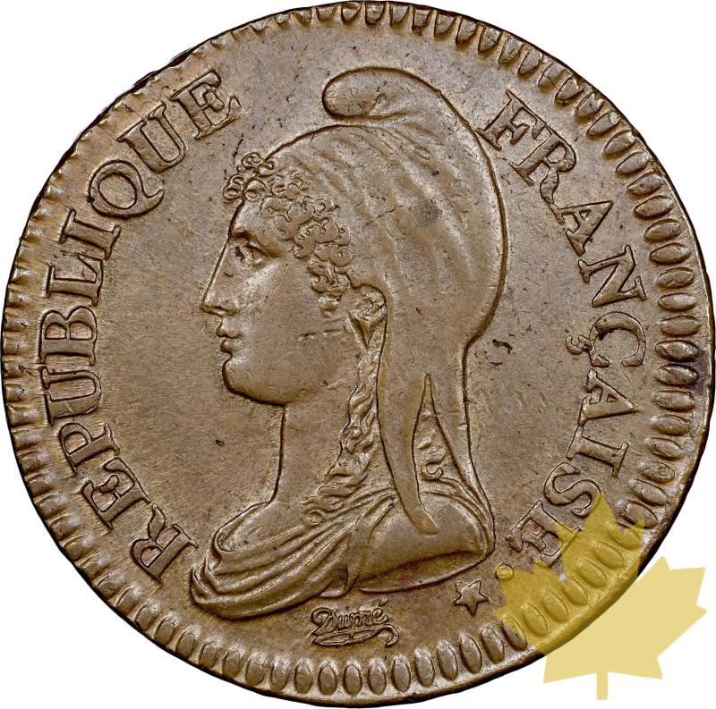 FRANCE-L'AN 7-DECIME-NGC AU58BN-Superbe - 20230509162007_7a-france-decime-A.jpeg