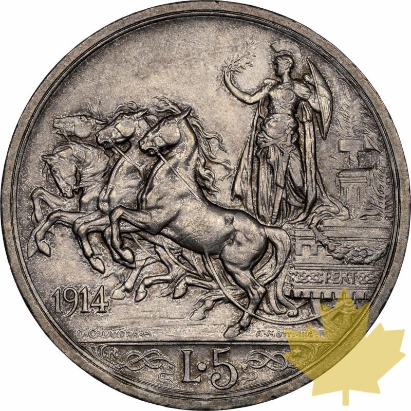 ITALIA-1914R-5 LIRE-Vittorio Emanuele III-NGC MS61 - 20230509163321_1914-italie-5-lire-r.jpeg
