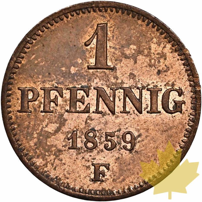 GERMANIA-1859 F- SAXE SAXONY-1 PFENNIG-NGC MS 63 RB - 20230519111253_1PFENNIG1859SAXE-2.jpg