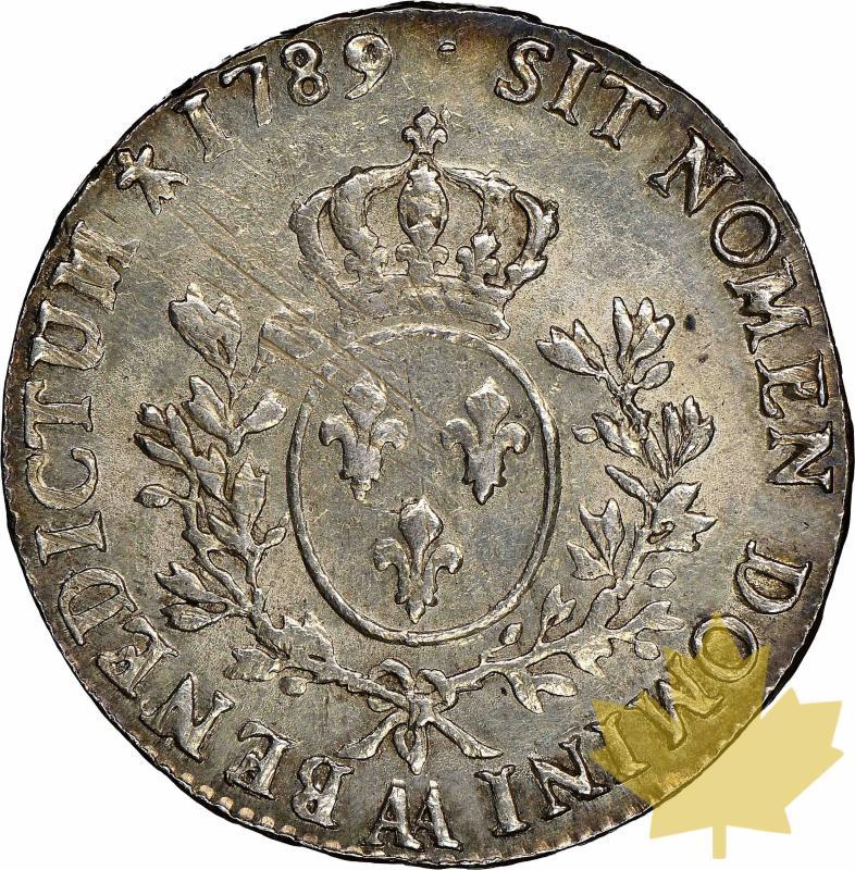 FRANCE-1789 AA-Ecu aux branches d'olivier-NGC MS 61 - 20230519131120_eculouisXV1789AA-2.jpg