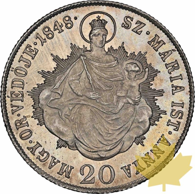 HONGRIE-1848KB-20 Krajczar-NGC MS 63 - 20230619163654_20kroner1848-2.jpg