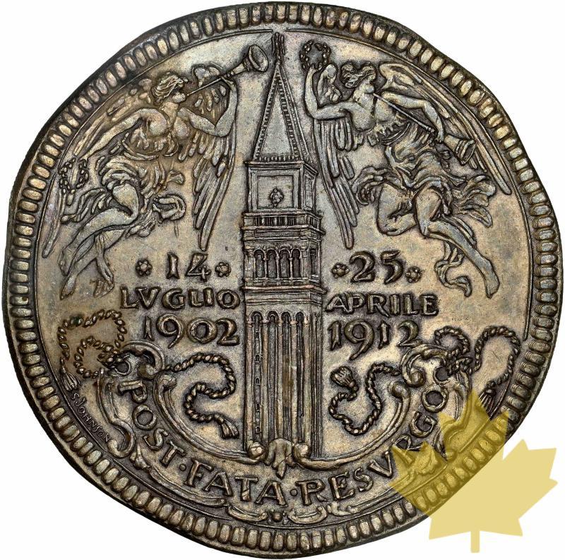 ITALIA-1912-MEDAGLIA MODULO DI UN OSELLA-NGC AU58 - 20230626172401_1912osella-1.jpg