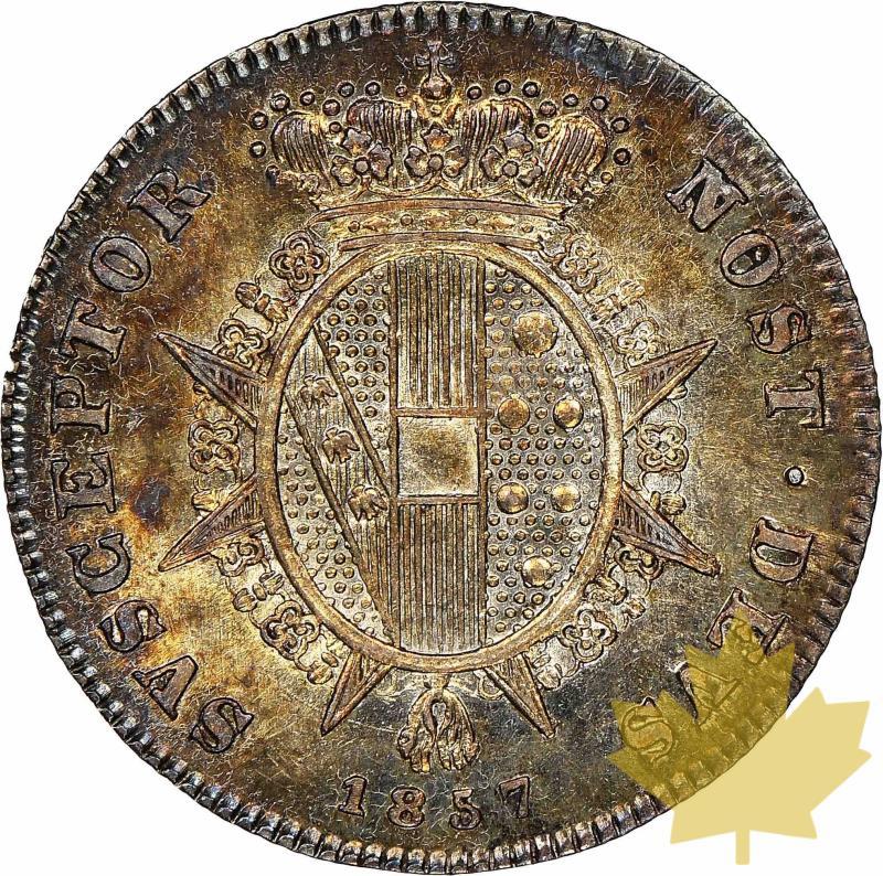 ITALIA-1857-1/2 PAOLO Florence-LEOPOLD II-NGC MS62 - 20230704163306_MEZZOPAOLO1857-2.jpg