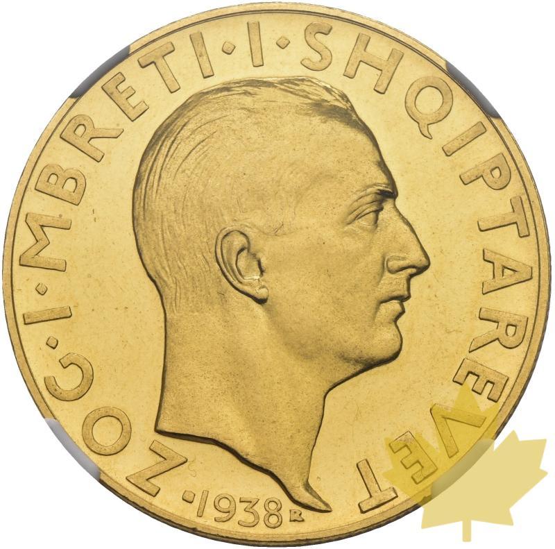 ALBANIE-1938R-100-FRANGA-ZOG-NGC MS 62-presque FDC - 20230706110537_100franga19381.jpg
