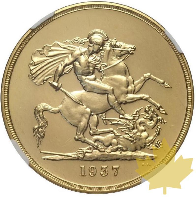 GRANDE BRETAGNE-1937-5 Pounds-NGC PF 62+ CAMEO FDC - 20230706161913_5pounds1937pf62.jpg