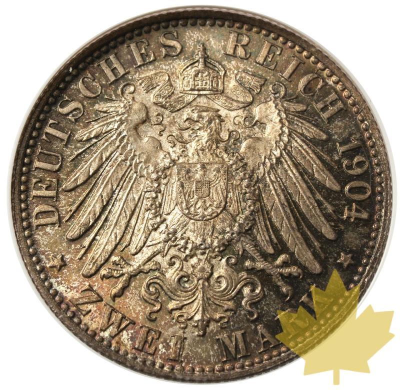 GERMANIA-1904-2 MARK BREMEN-NGC MS67-FDC - 20230714155638_Allemagne-1904-bremen-r.jpeg