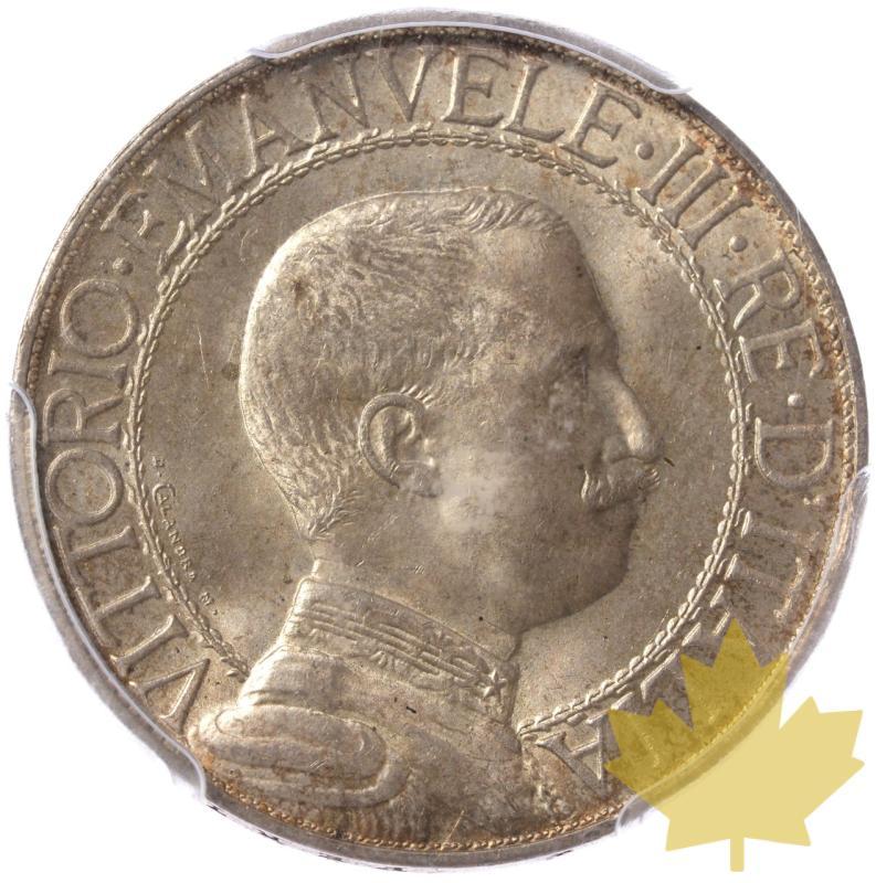 ITALIA-1912-R-LIRA-Vittorio Emanuele III-PCGS MS65-FDC - 20230714161408_Italie-1912-lira-a.jpeg