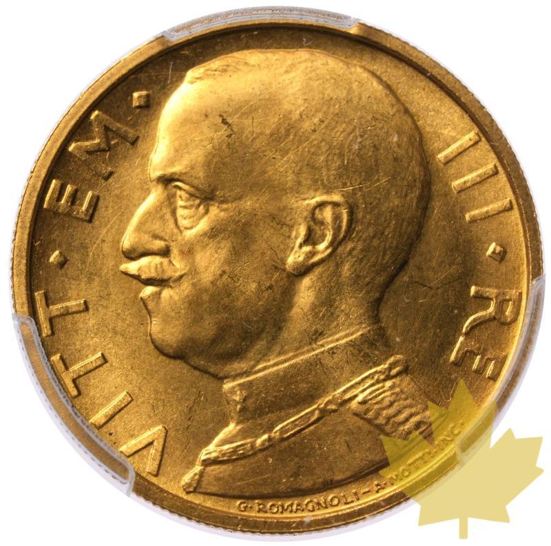 ITALIE-1931-R-50 LIRE-VICTOR EMMANUEL III-PCGS MS64-FDC - 20230714163247_Italie-1931-50-lire-a.jpeg