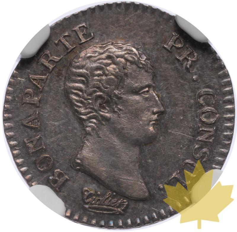 FRANCE-AN 12A-1/4 FRANCS-PREMIER CONSUL-NGC MS62 - 20230816112750_France-14-fr-a.jpeg