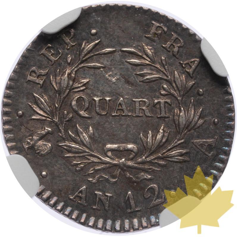 FRANCE-AN 12A-1/4 FRANCS-PREMIER CONSUL-NGC MS62 - 20230816112750_France-14-fr-r.jpeg