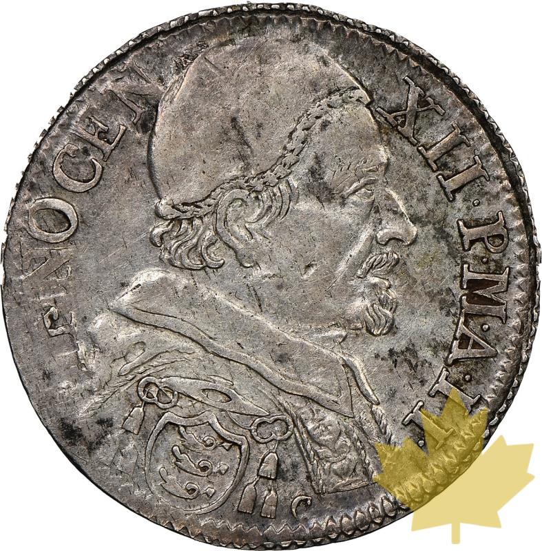 ITALIA-1692-1/12 ECU-INNOCENZO XII-NGC AU53 - 20230912143458_ITALIE-1692-112EC-a.jpeg