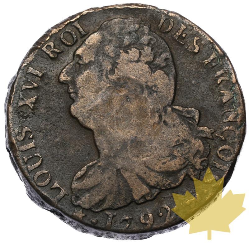 FRANCE-1792-2 SOLS-LOUIS XVI-TB - 20230915114723_FRANCE-1792-2SOLS-a.jpeg
